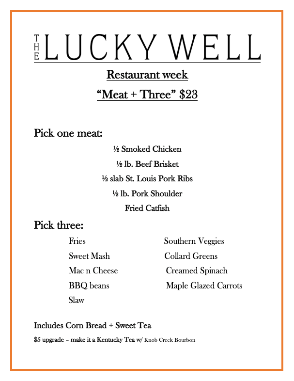 It's Ambler Restaurant Week See What's on the Menu Around Ambler