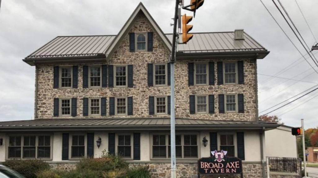 Broad Axe Tavern Cleaned Up and Ready for Sale Around Ambler