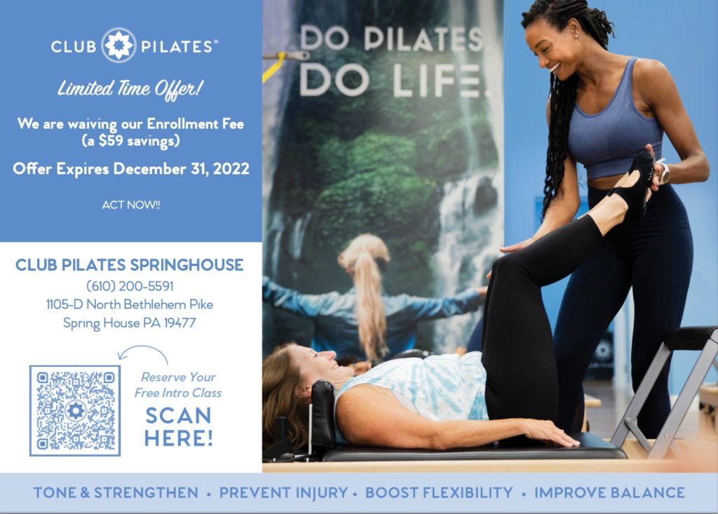 Club Pilates in Spring House offering two specials this holiday season -  Around Ambler